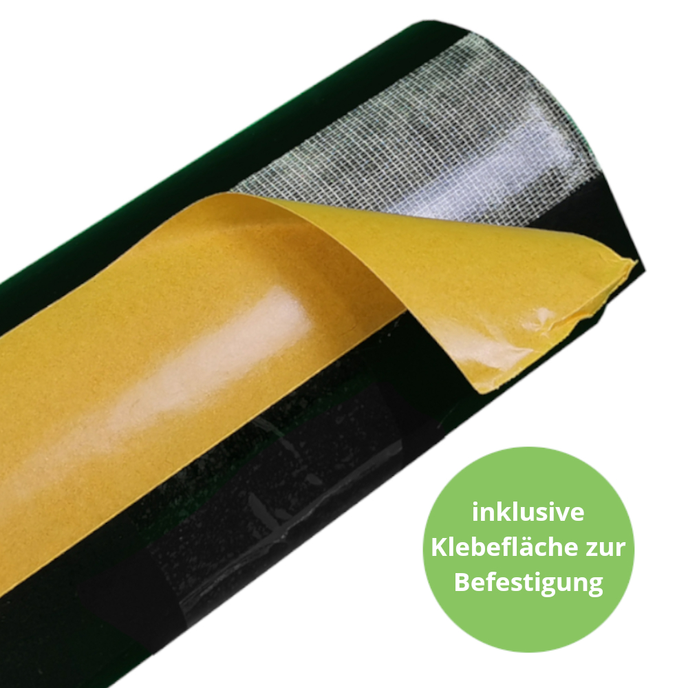 Inklusive Klebefläche zur kreisförmigen Installation