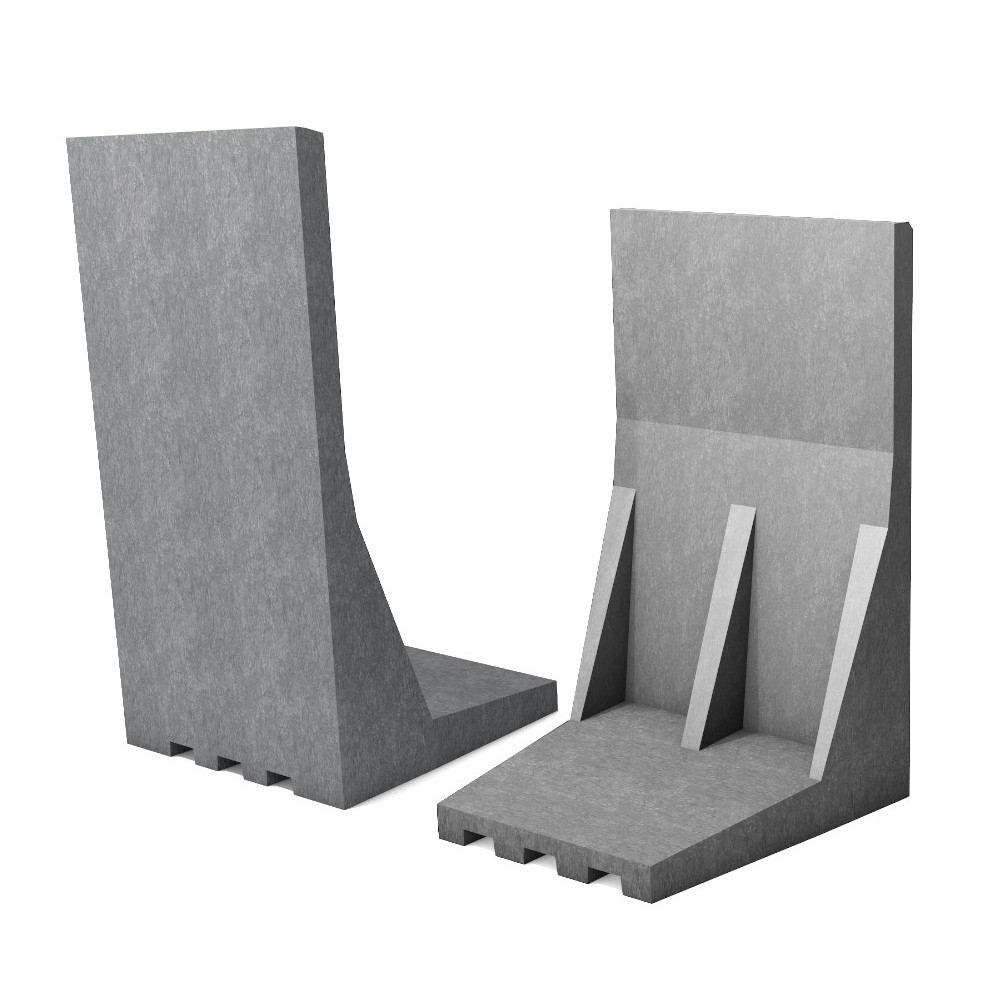 hanit® L-Stein aus Recyclingkunststoff, Winkelstütze