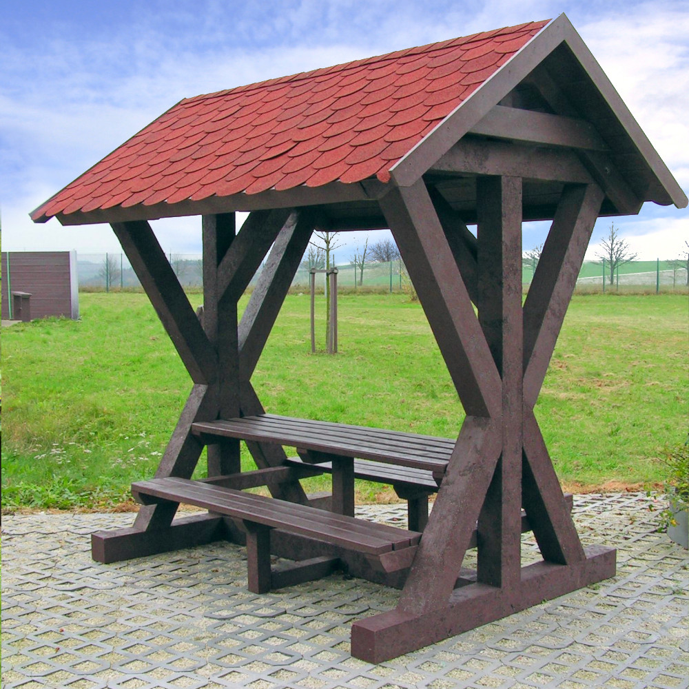 hanit® GRAND CANYON Waldschänke, 280 x 255 x 275cm, braun