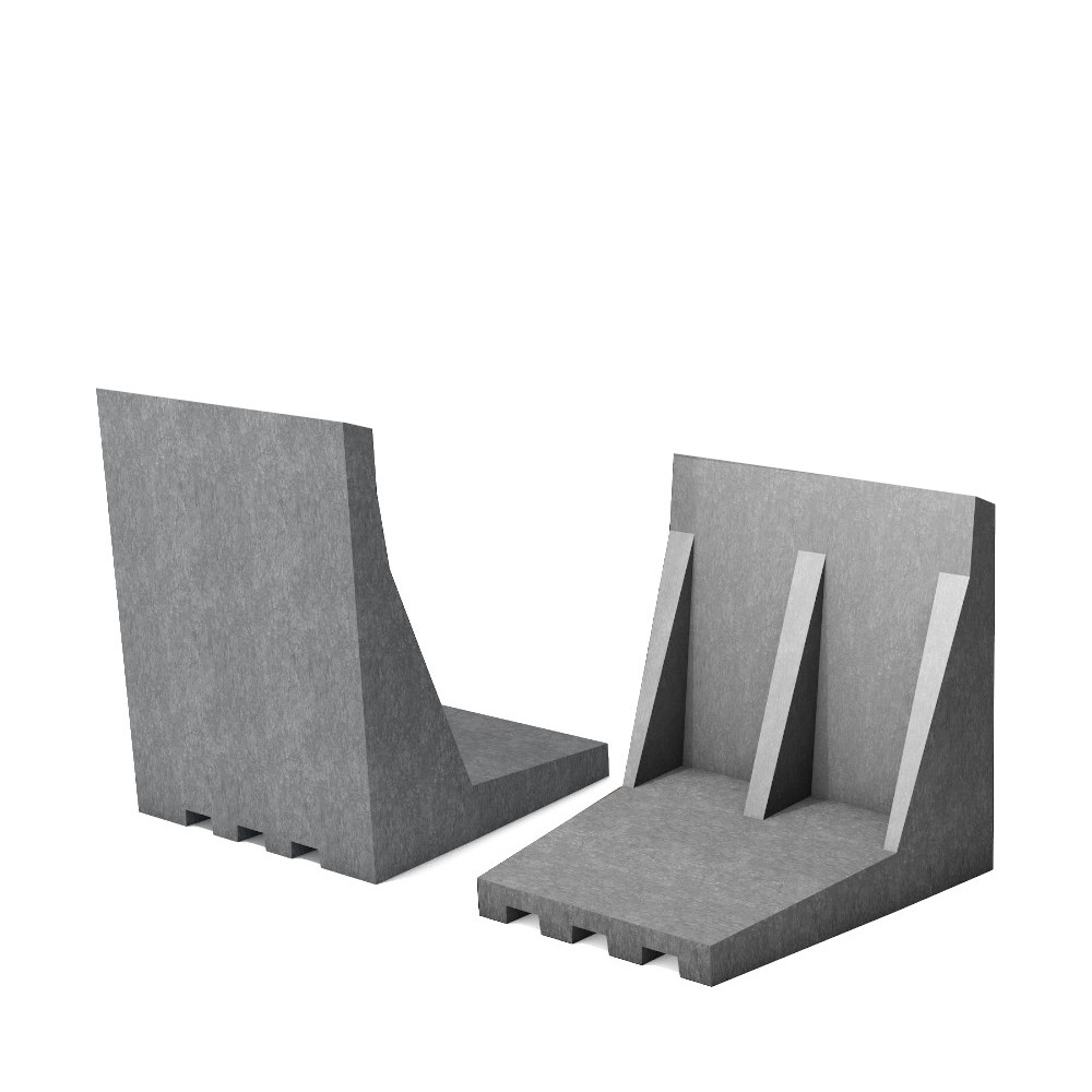 hanit® L-Stein aus Recyclingkunststoff, Winkelstütze