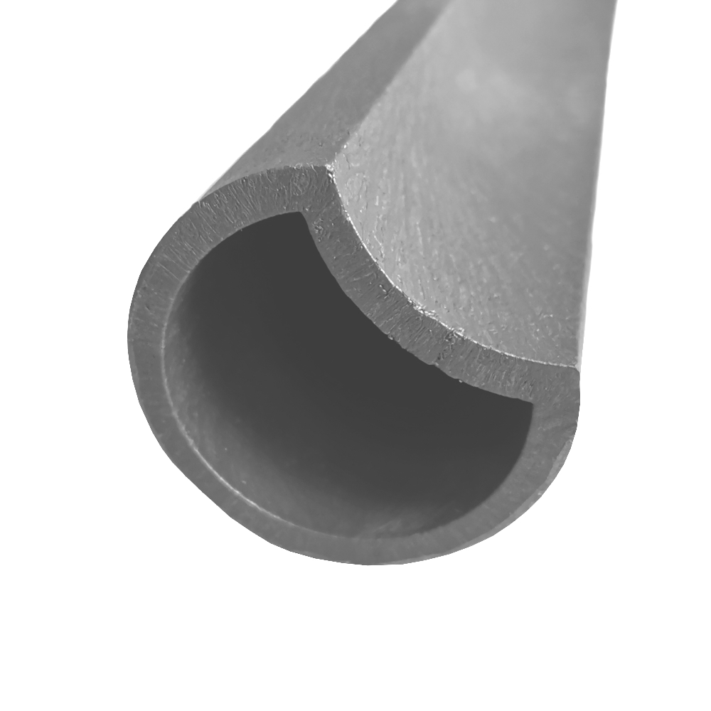 hanit® Verbundpalisaden aus Recycling-Kunststoff, Ø11cm, mit Hohlprofil