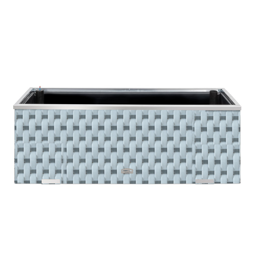 Pflanzkübel Hellgrau Dunkelgrau