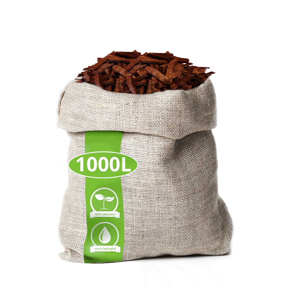 abbaubare Bewässerungsvlies-Streifen aus Zellulose (1000 Liter)