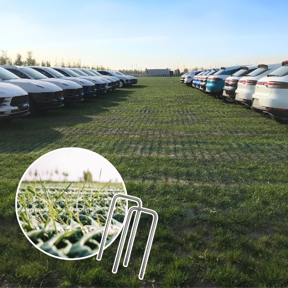 TERRAM GrassProtecta mit Pins im Paket