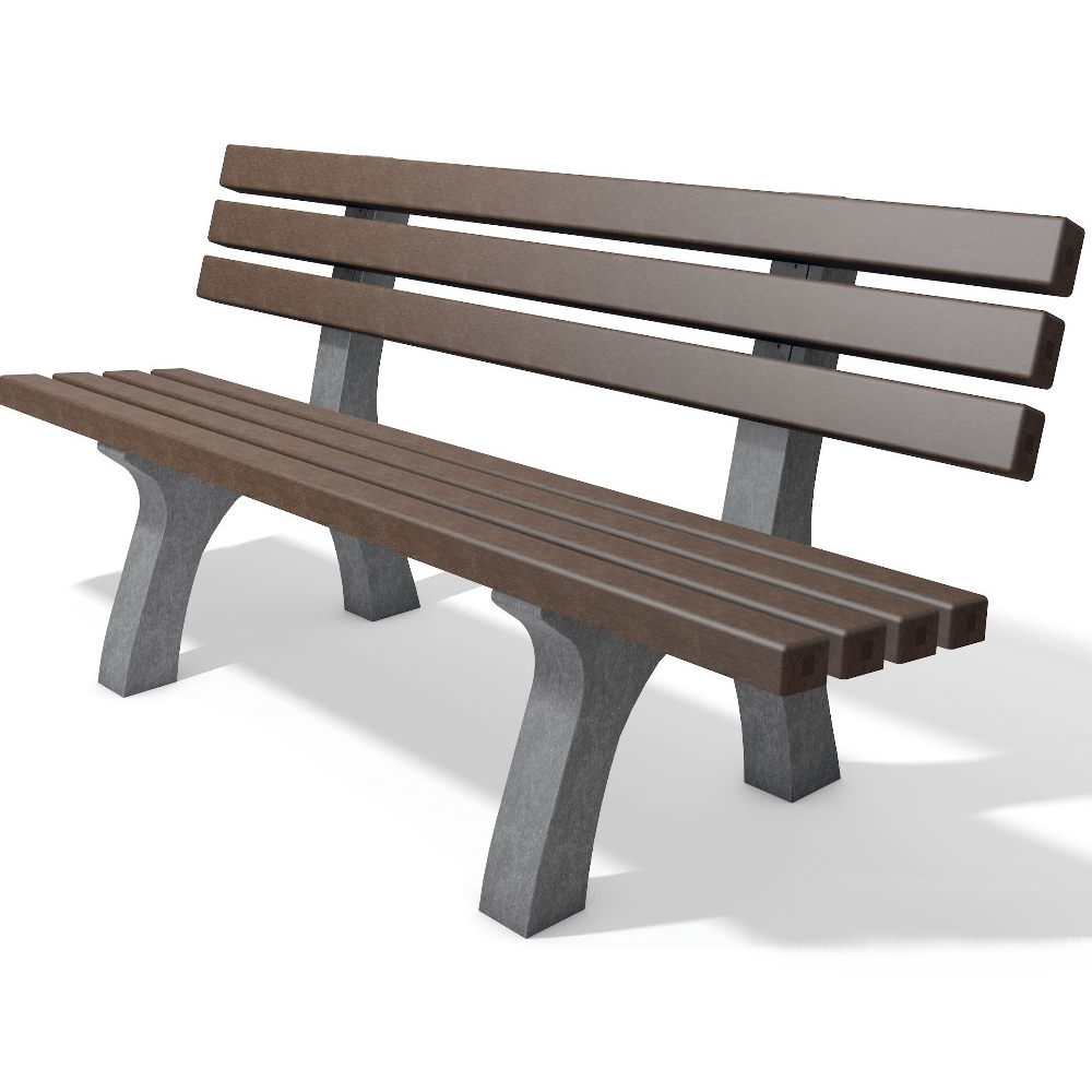 Gartenbank Trafalgar Suqar in Berglandschaft