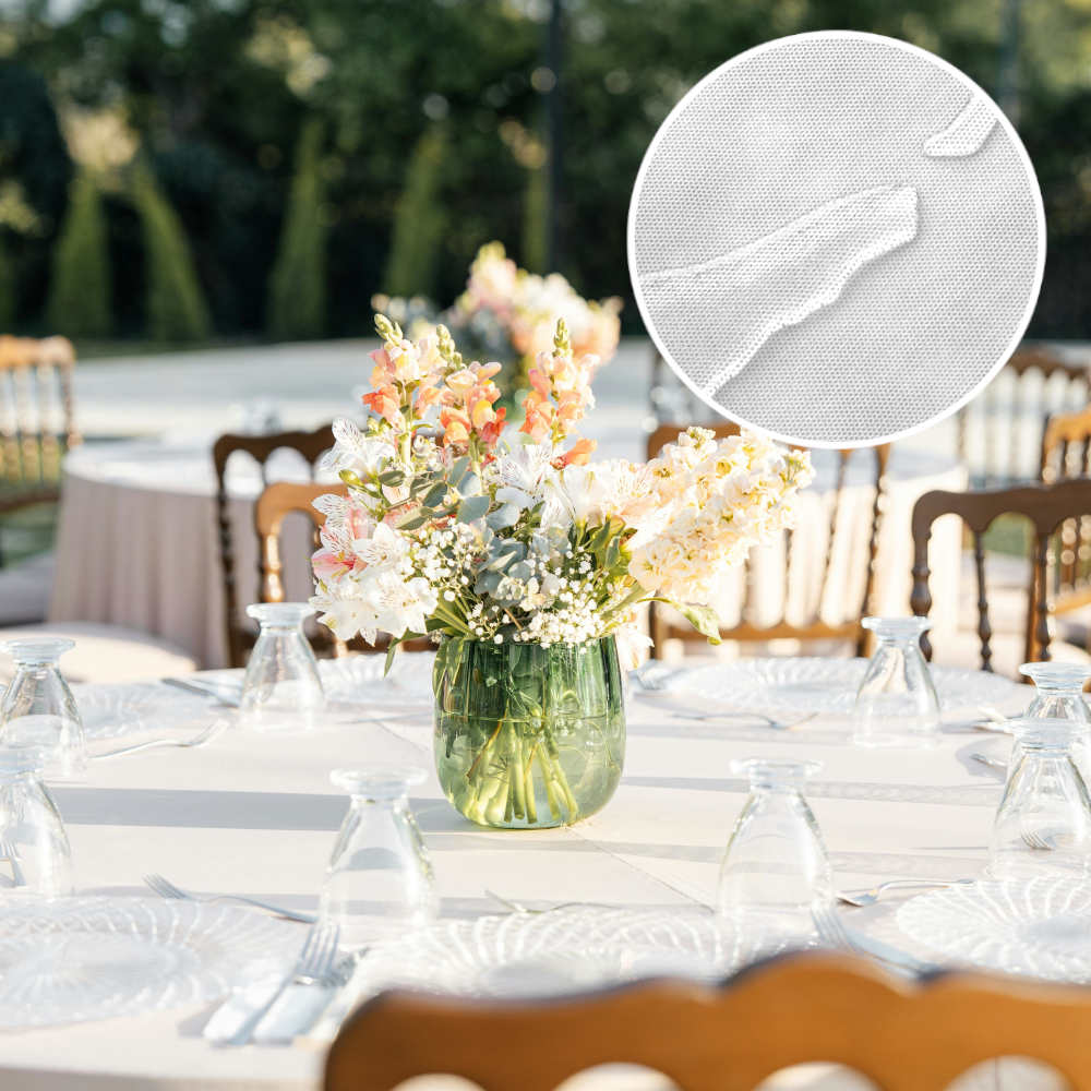 Gartentischdecke für Hochzeiten und Outdoor Partys