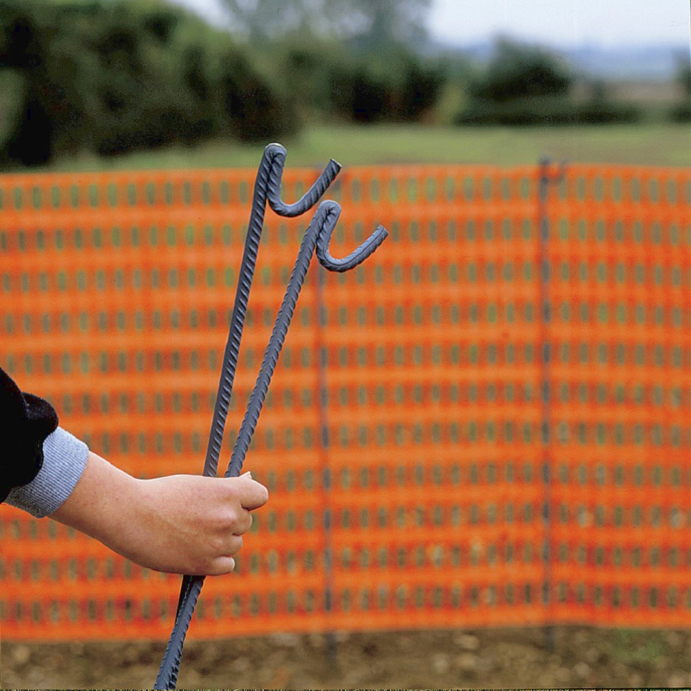 Stahl-Zaunstangen Standard, 1.20m, unverzinkt Unverzinkte Stahlstangen
