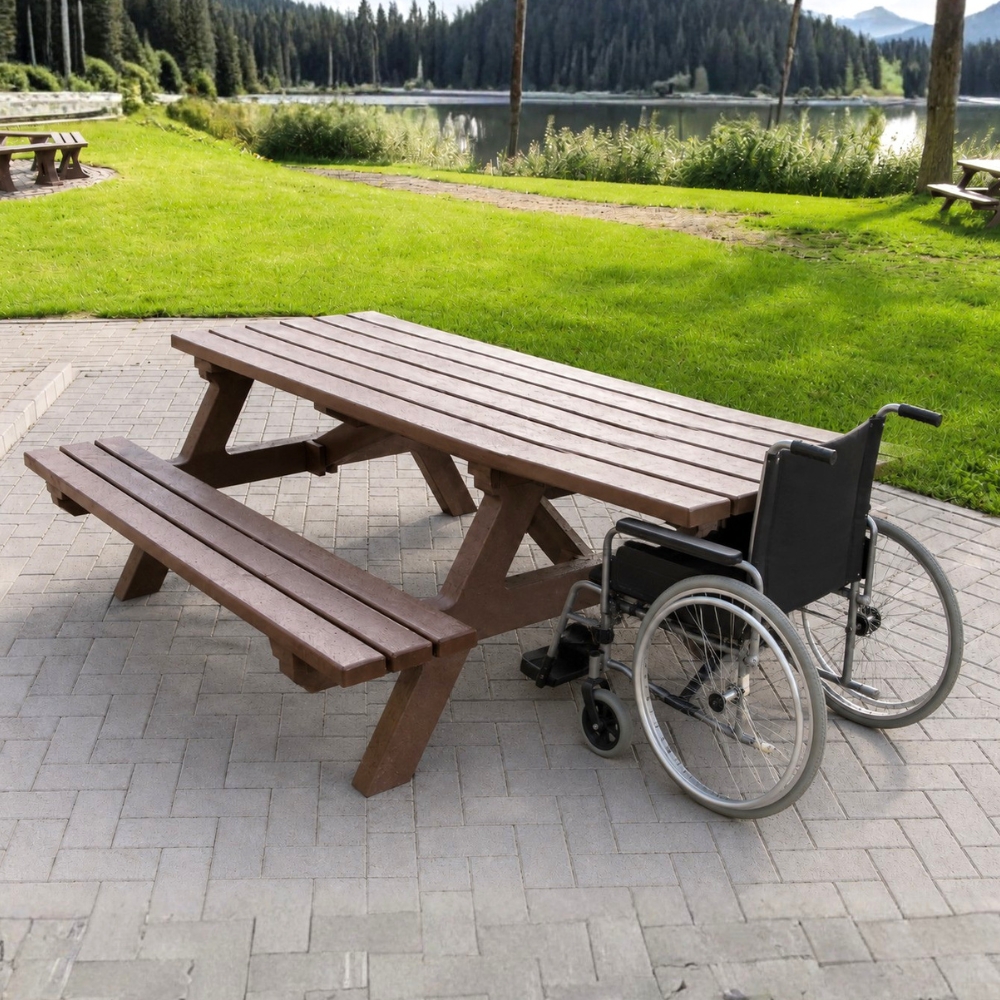 braune hanit Serengeti Sitzgruppe mit Rollstuhl