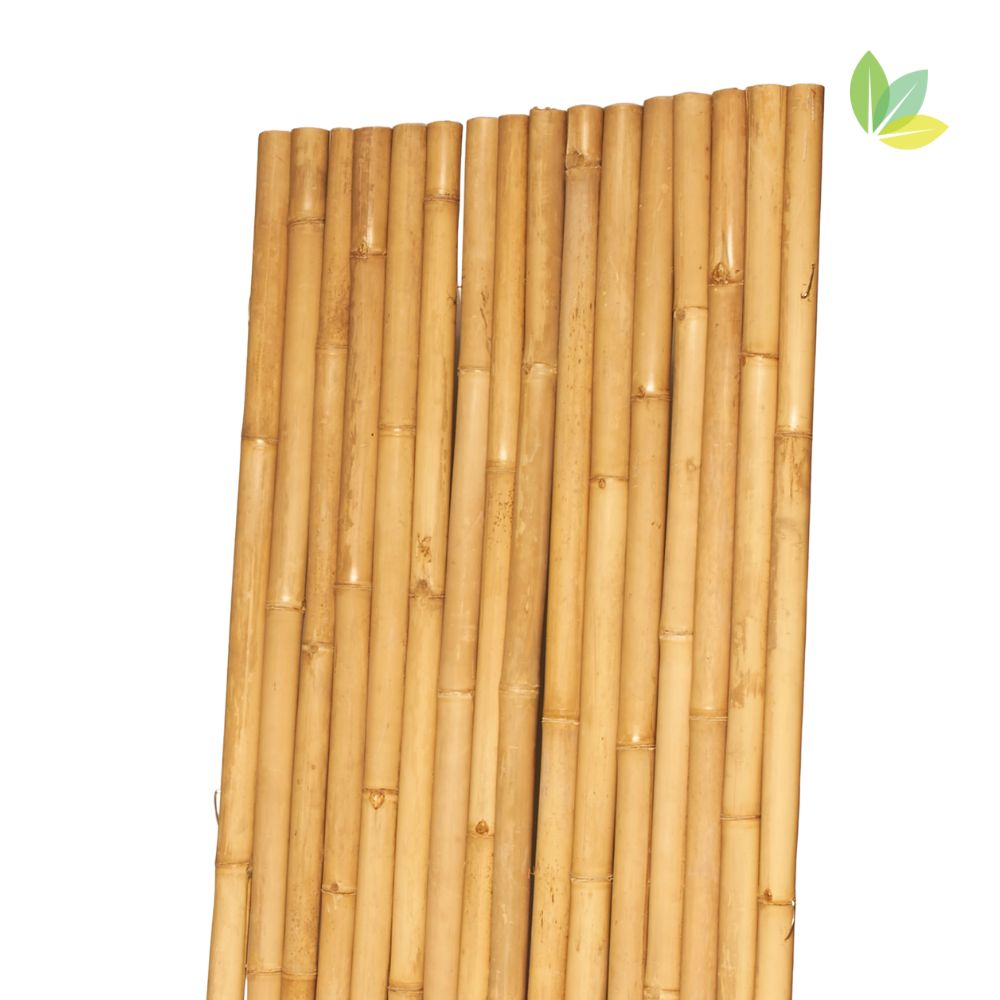 Sichtschutz auf Bambus - verschiedene Farben hell und dunkel