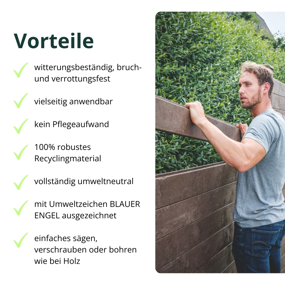 Vorteile Kunststoff aus Recycling Material