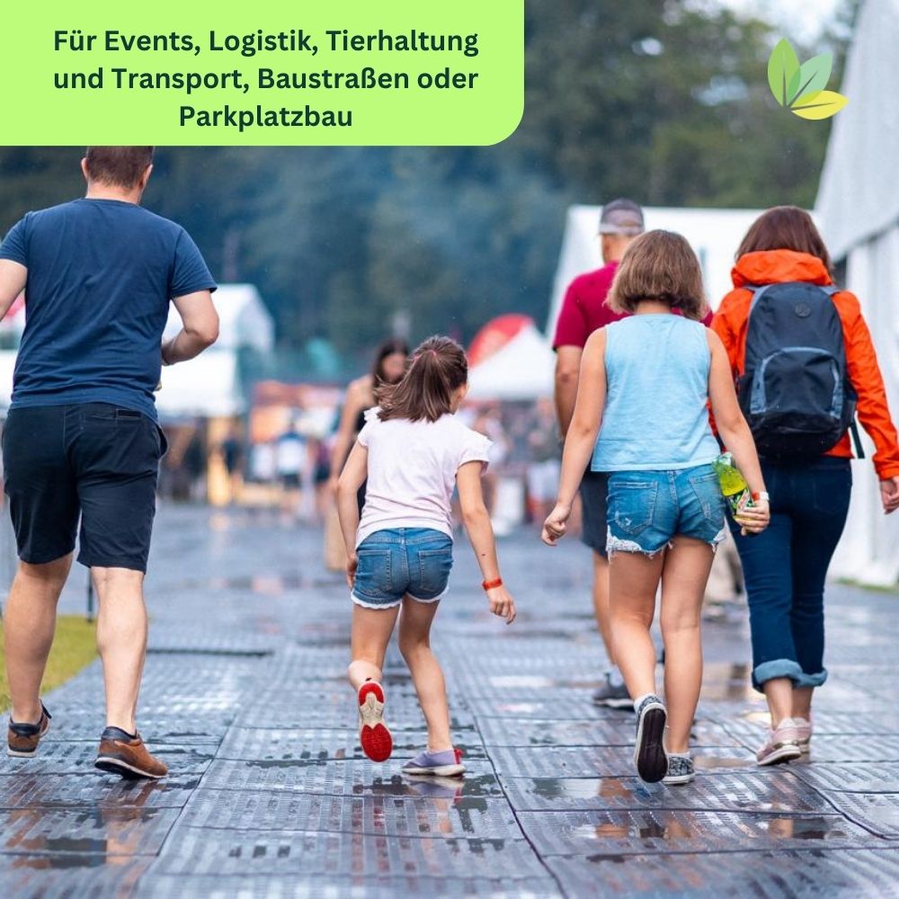 Geeignet für Events, Logistik, Tierhaltung und Transportwegen