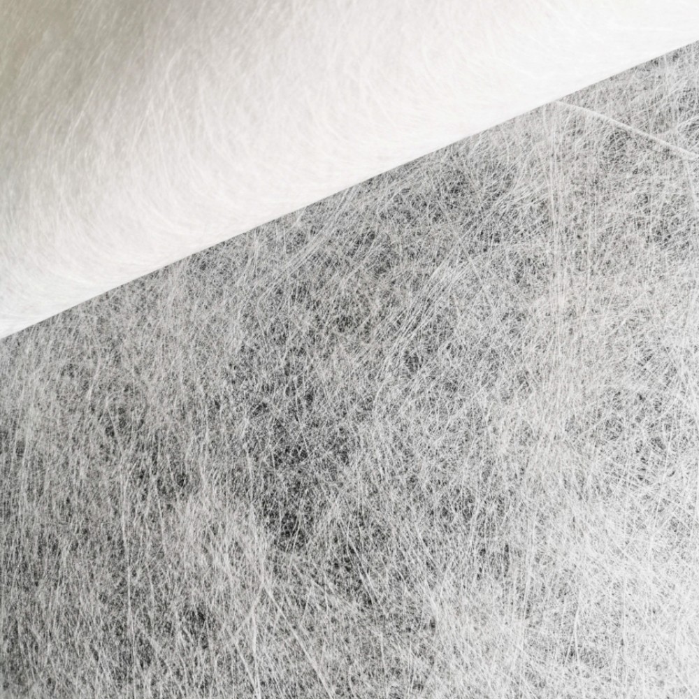 weißes Filtervlies Struktur