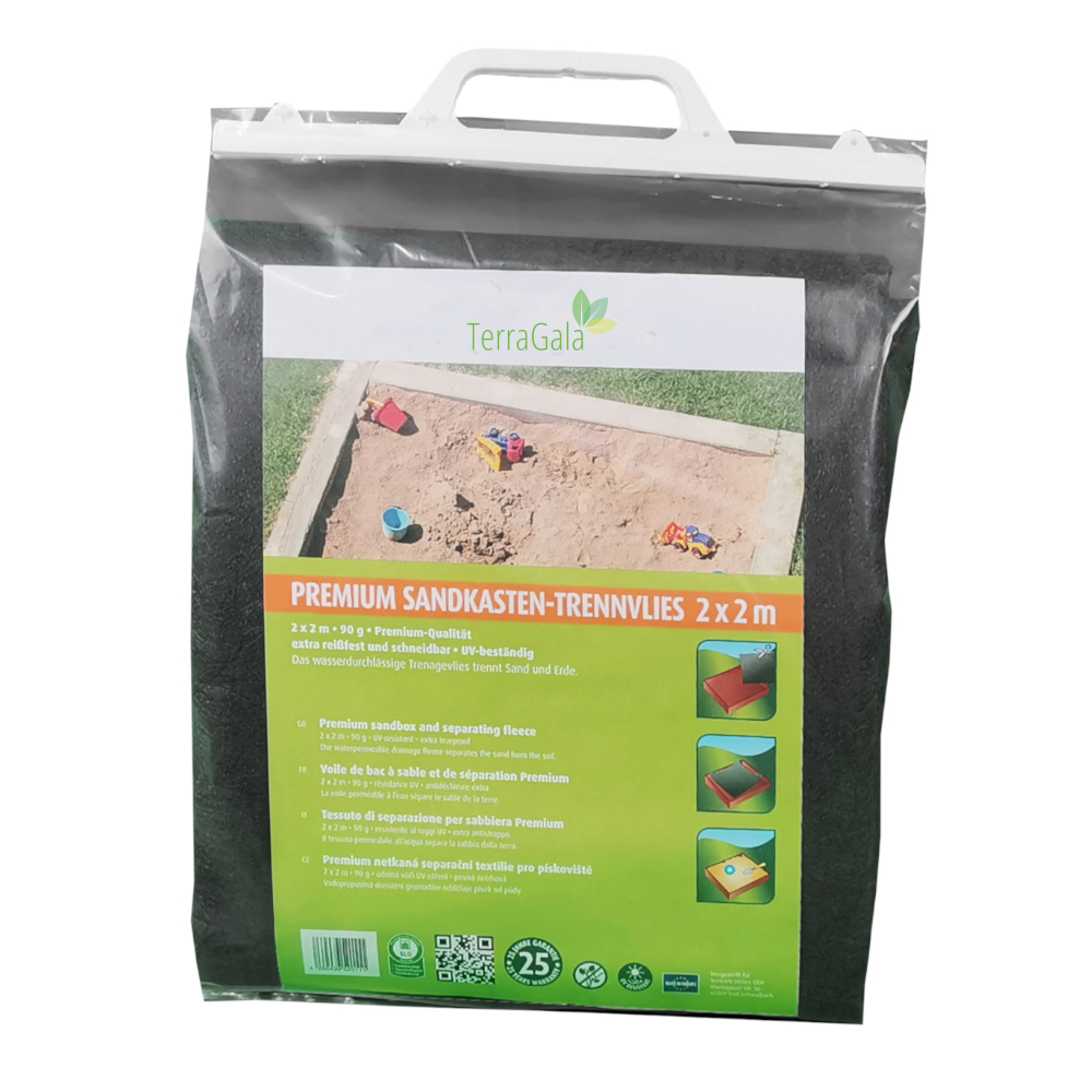 Verpackung des Sandkastenvlieses