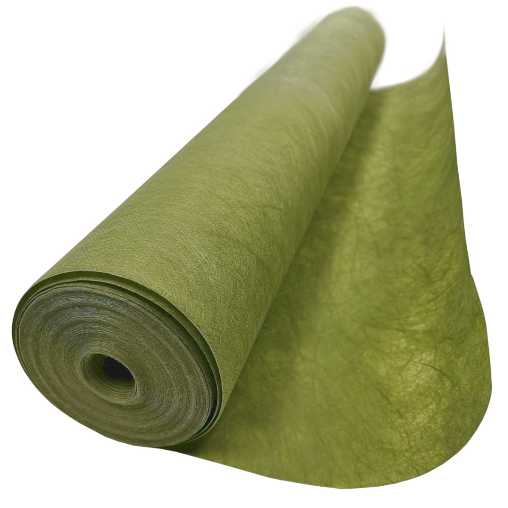 premiumgarden EcoFilter, Grünes Drainagevlies aus Recycling-Material, 1m x 25m