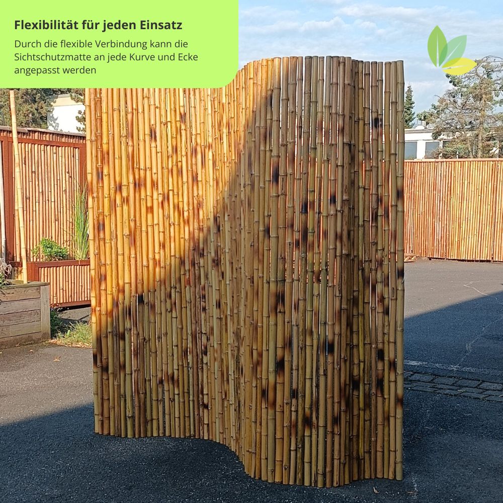 Rollzaun-Elemente sind flexibel