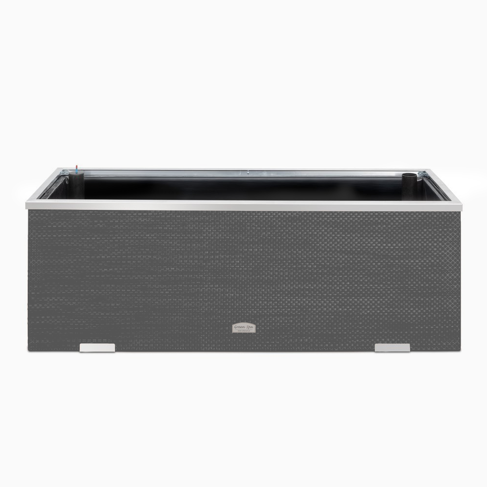 Pflanzkübel dunkelgrau