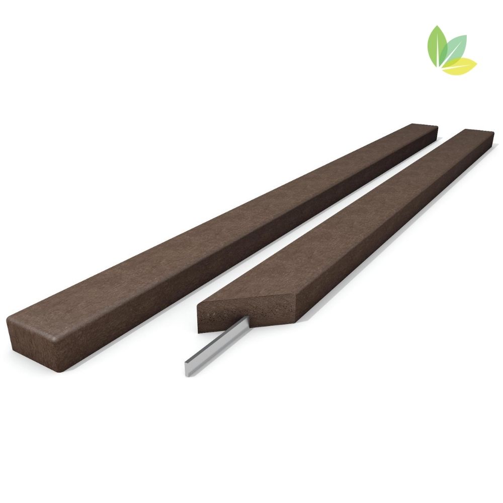 Bankbohlen mit Armierung