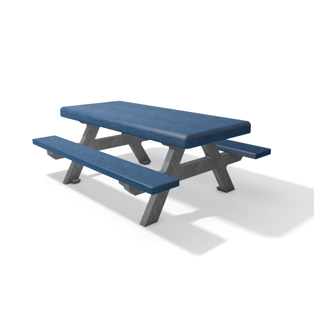 Grafische Darstellung blau-graue Kindersitzgruppe.