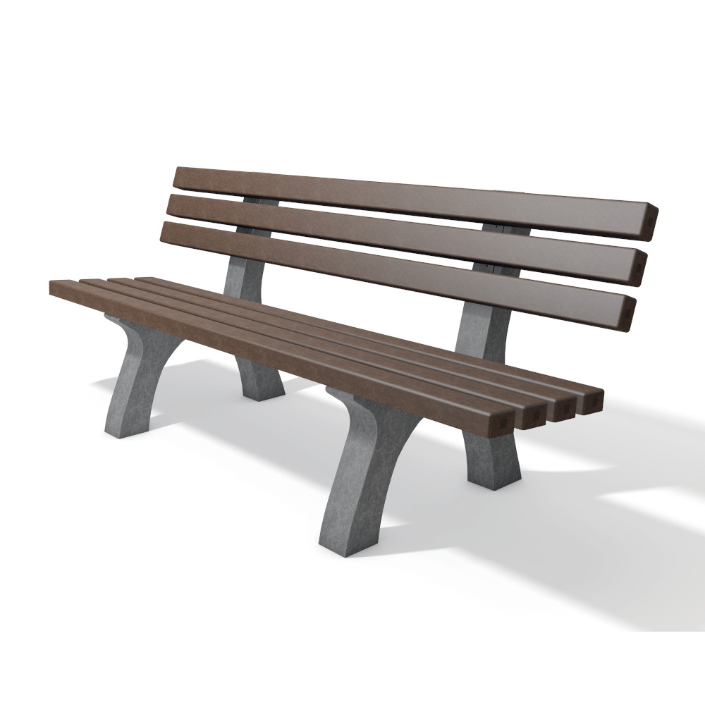 Sitzbank wetterfest auf dem Minigolf-Platz