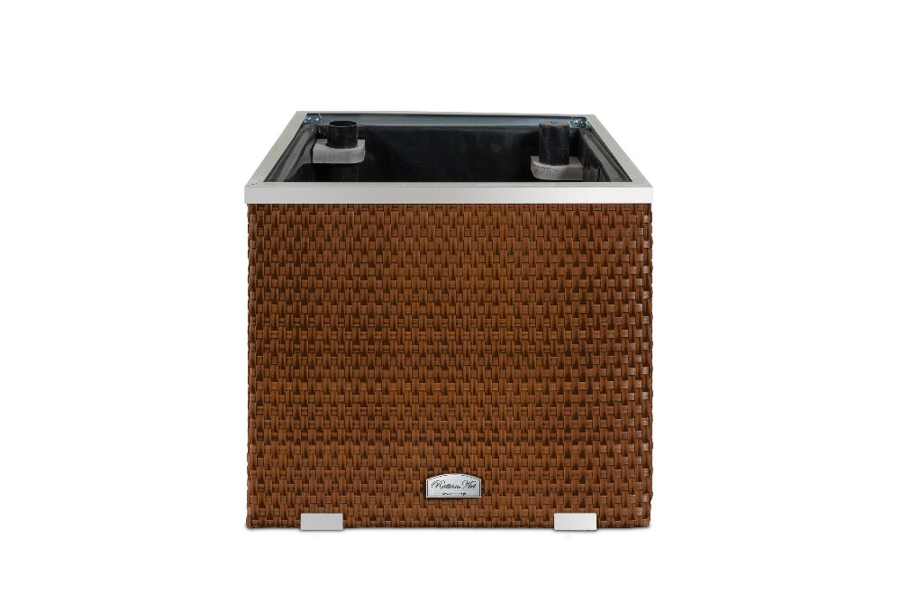 Pflanzkübel honigbraun