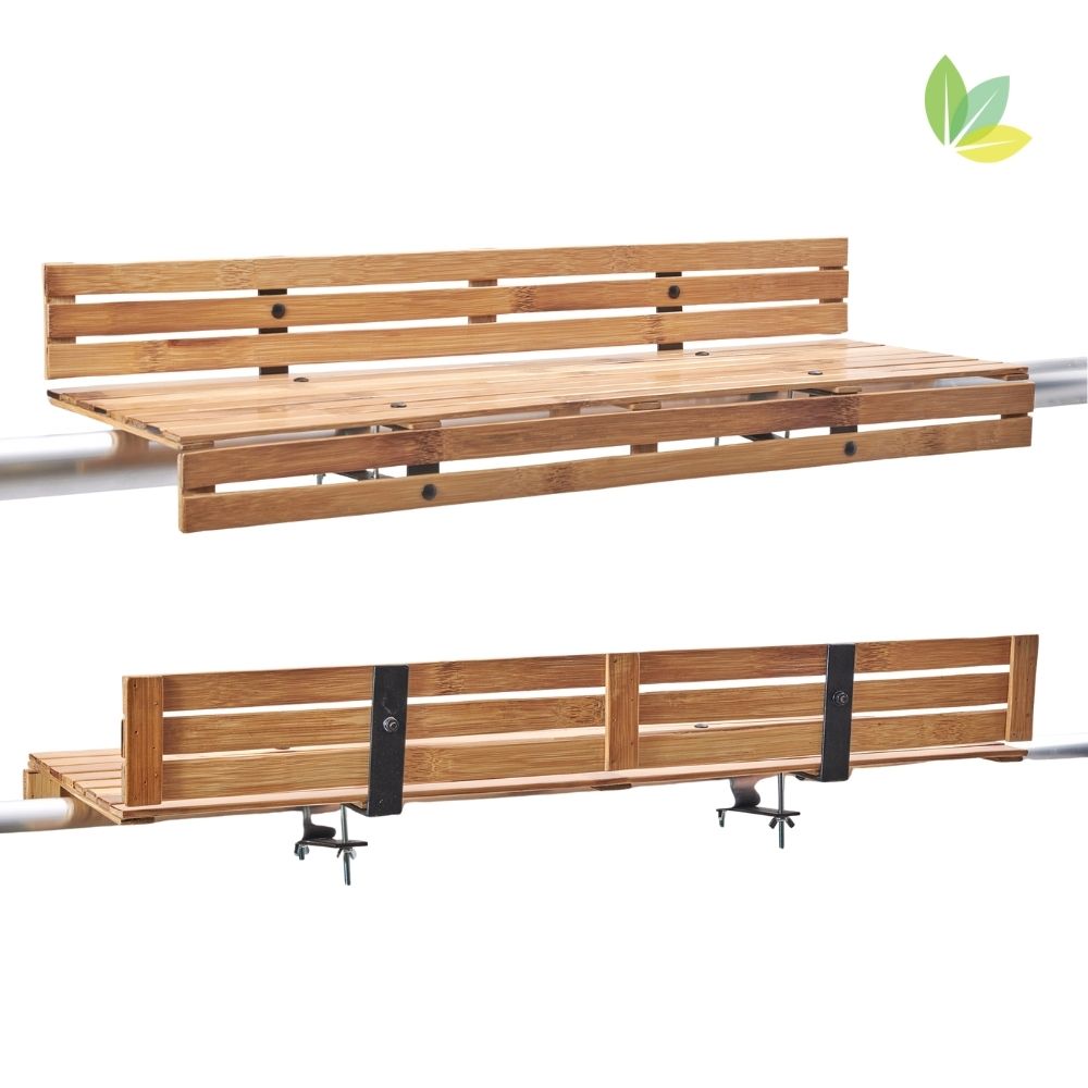 Balkonbar von hinten und von vorne