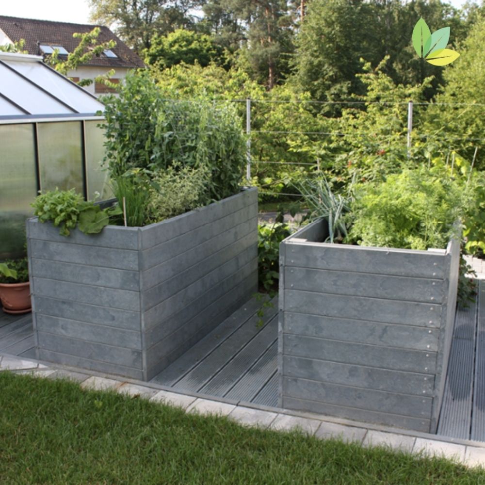 Auch als Wände für Hochbeete einsetzbar