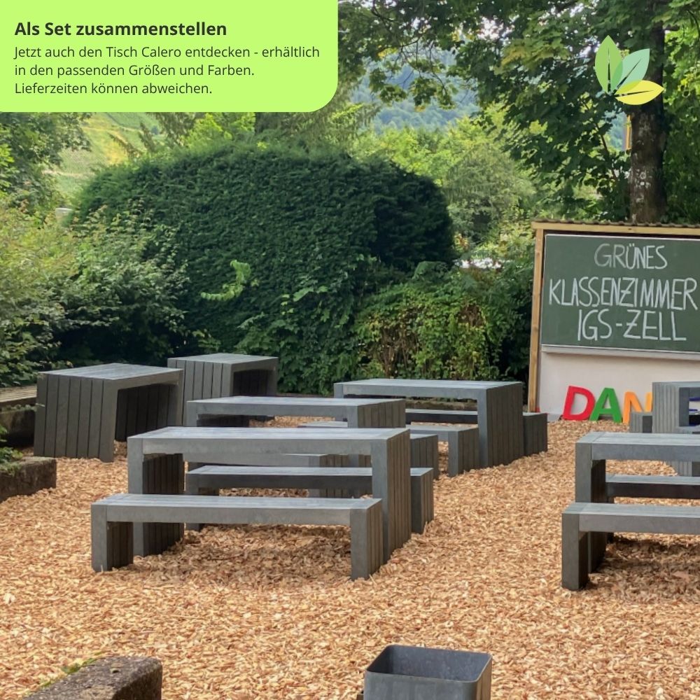 Auch Calero Bänke sind erhältlich