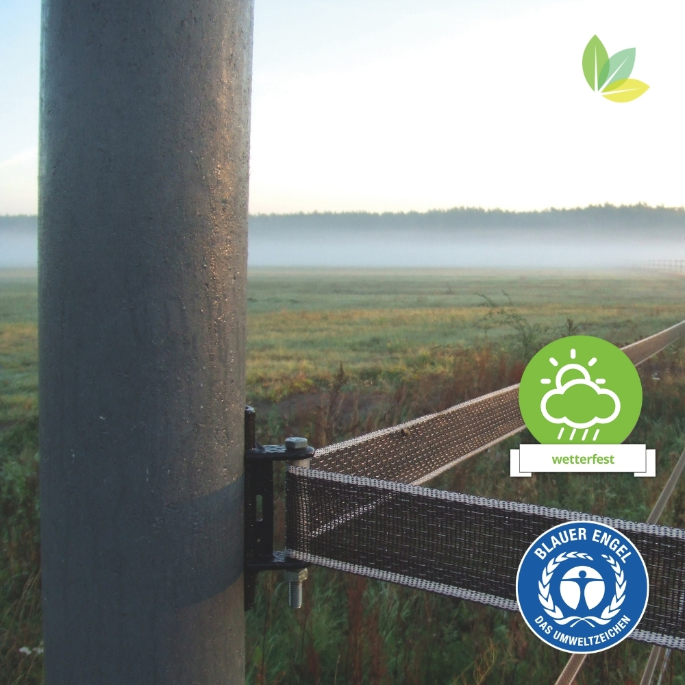 wetterfeste Recyclingpfähle