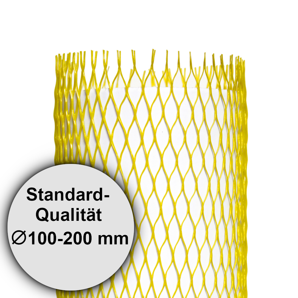 Oberflächenschutznetz Ø 50-100 mm 50 m pro Rolle rot Netzschutzschlauch NET